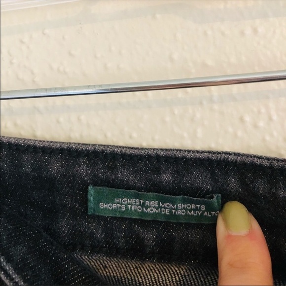 Women's High-Rise Mom Jean Shorts - Wild Fable™ - Picture 6 of 9